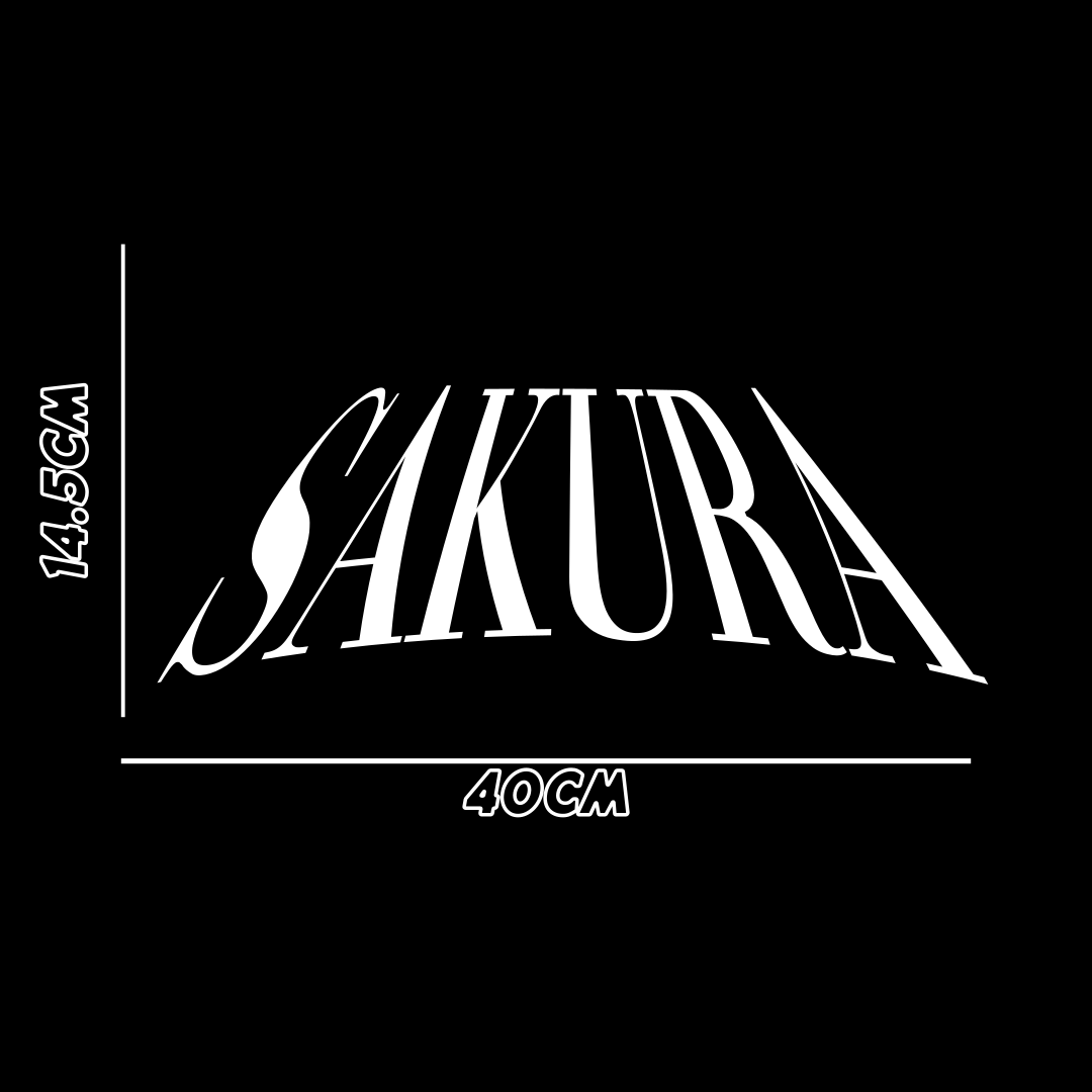 Window Banner - Sakura Warped