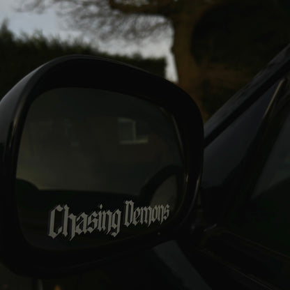 Chasing Demons - Mini Decal