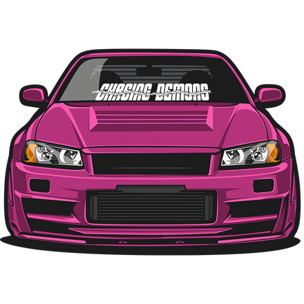 Chasing Demons Barbed Banner