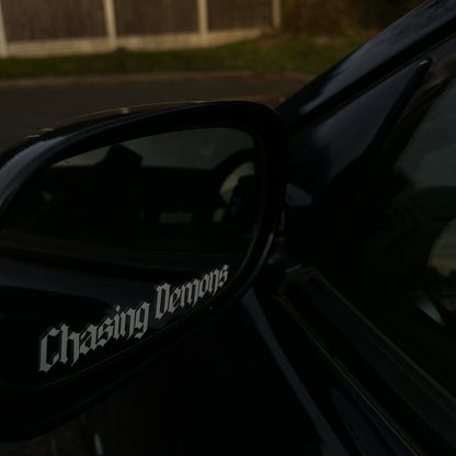 Chasing Demons - Mini Decal