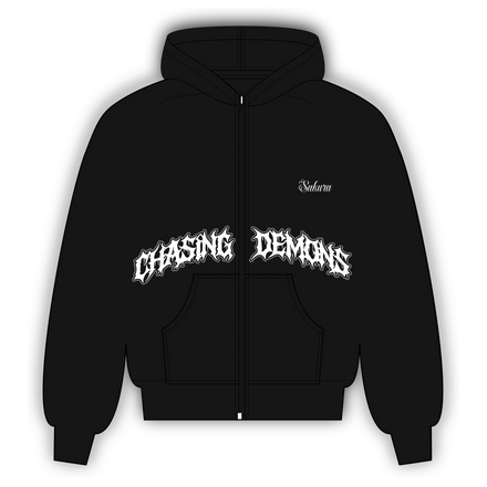 Chasing Demons Zip-Up
