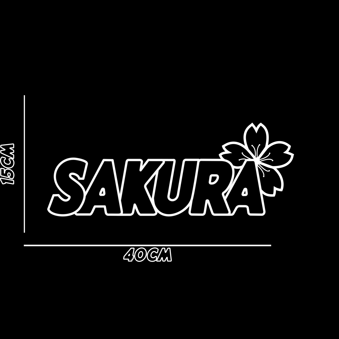 Window Banner - Sakura Cherry Blossom