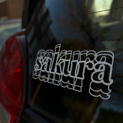 Sakura Distortion Decal