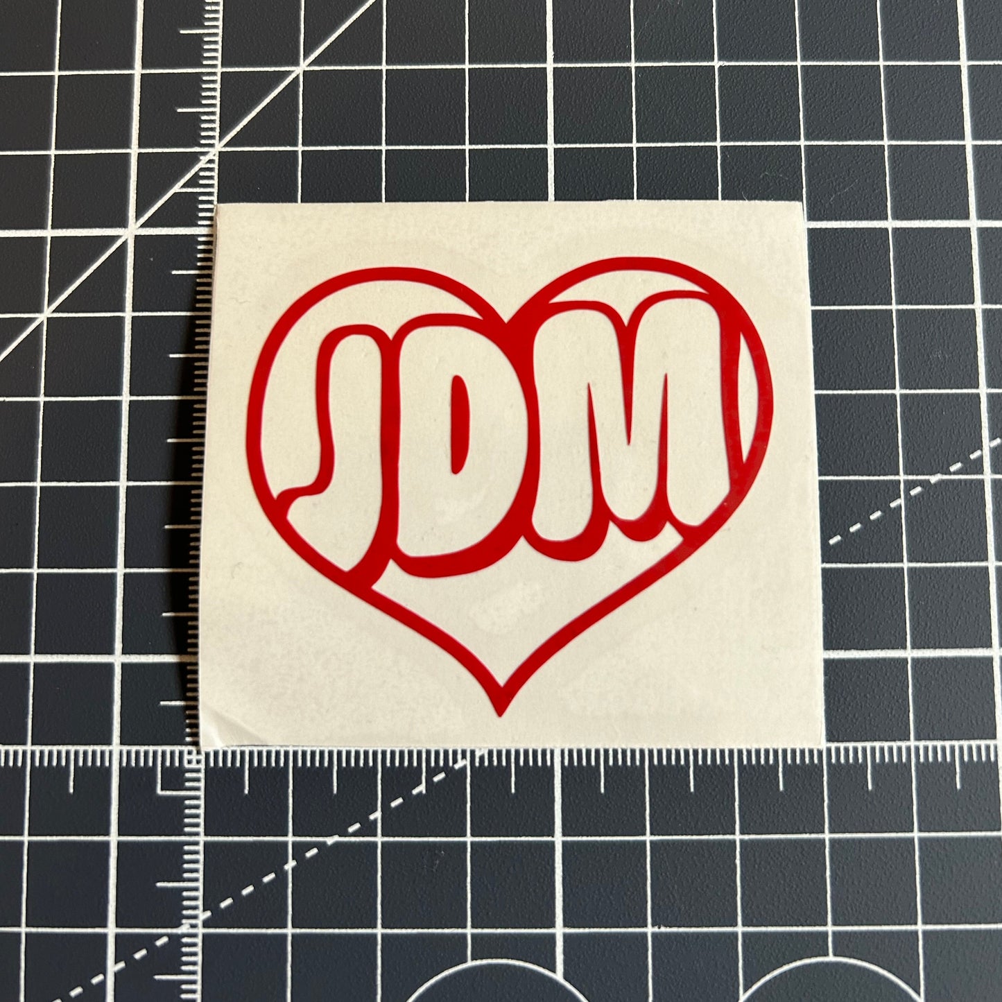 JDM Heart Decal