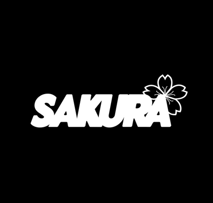 Window Banner - Sakura Cherry Blossom