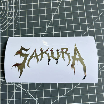Sakura Chrome Dreamin' Decal