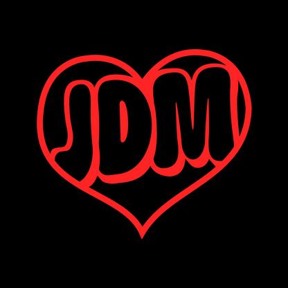 JDM Heart Decal