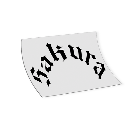Gothic Sakura - Rear Wiper Decal