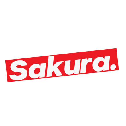 Sakura Printed Box Logo