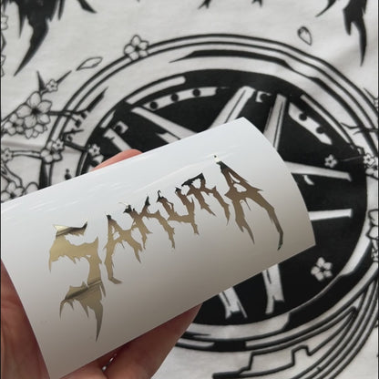 Sakura Chrome Dreamin' Decal